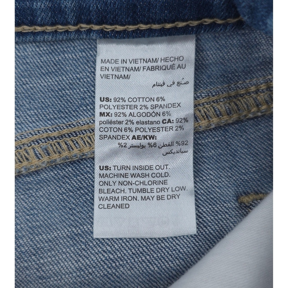 Chico's Women Jeans So Slimming Girlfriend Slim Leg Crop 00 (US‎ 2) Blue - Picture 6 of 10
